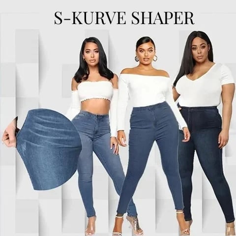 Perfekte Stretch Skinny Fit Pull-On Push-Up Jeans Leggings